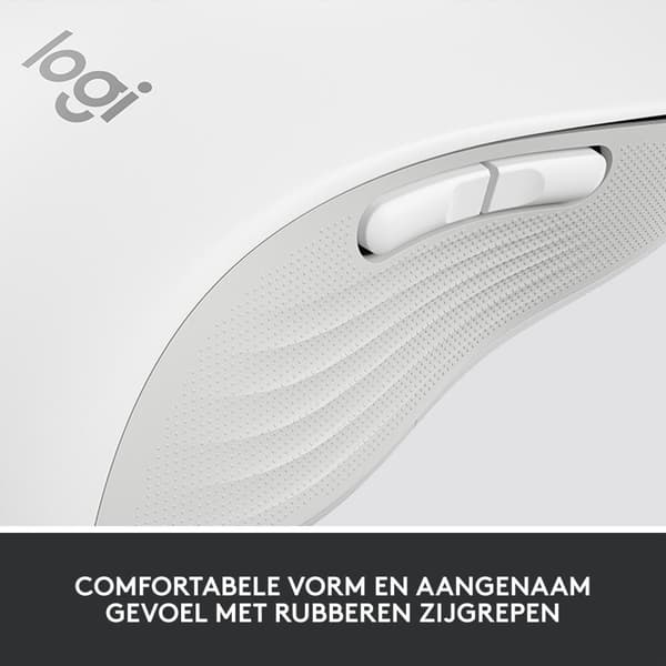 Logitech Signature M650 L - Langaton hiiri vasenkätisille - luonnonvalkoinen