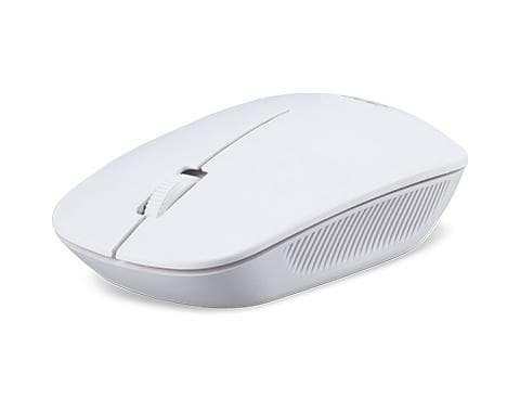 Acer AMR010 - Mus - 3 knappar - trådlös - Bluetooth - vit - detaljhandel (GP.MCE11.011)