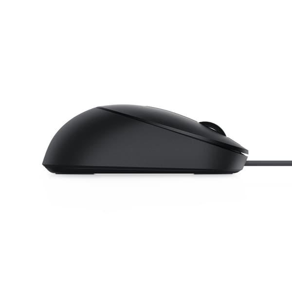 Dell MS3220 - Mus - laser - 5 knappar - trådbunden - USB 2.0 - svart - med 3 års Advanced Exchange Service