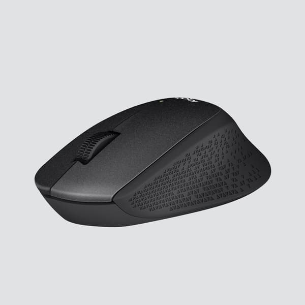 Logitech B330 Silent Plus - Tyst trådlös mus med Bluetooth - Svart