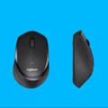 Miniatyrbild 6 av 6: Logitech B330 Silent Plus - Tyst trådlös mus med Bluetooth - Svart