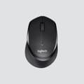Miniatyrbild 2 av 6: Logitech B330 Silent Plus - Tyst trådlös mus med Bluetooth - Svart