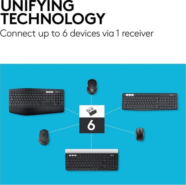 Logitech Marathon M705 trådlös mus