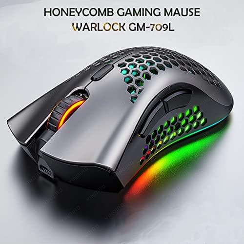 Defender GM-709L Warlock 52709 Trådlös mus för spelare med RGB-bakgrundsbelysning