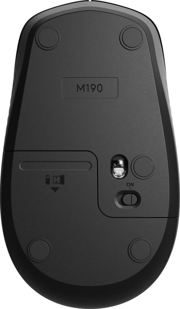 Logitech M190 mus RF Trådløs Optisk 1000 DPI Ambidextrous