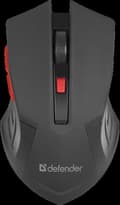 Pikkukuva 1 / 3: MOUSE DEFENDER ACCURA MM-275 RF MUSTA & PUNAINEN OPTINEN 1600DPI 6P