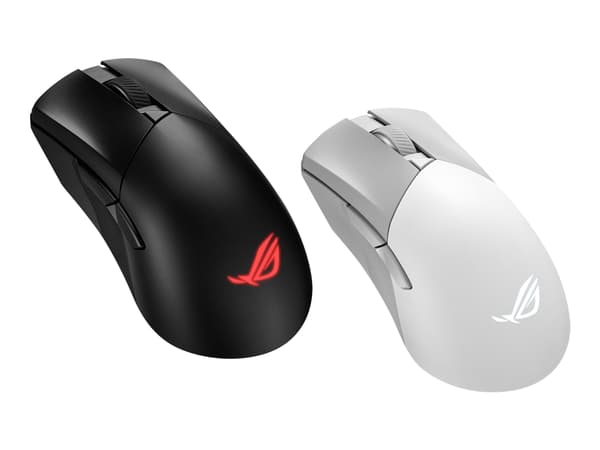 ASUS ROG Gladius III Wireless AimPoint, Oikeakätinen, Optinen, RF Wireless + Bluetooth + USB Type-A, 36000 DPI, Musta