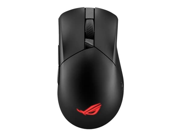ASUS ROG Gladius III Wireless AimPoint, Oikeakätinen, Optinen, RF Wireless + Bluetooth + USB Type-A, 36000 DPI, Musta