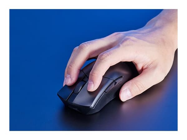 ASUS ROG Gladius III Wireless AimPoint, Oikeakätinen, Optinen, RF Wireless + Bluetooth + USB Type-A, 36000 DPI, Musta