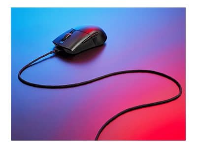 ASUS ROG Keris Wireless AimPoint - Mus - ergonomisk - høyrehendt - optisk - 5 knapper - trådløs, kablet - 2.4 GHz, USB 2.0, Bluetooth 5.1 - svart