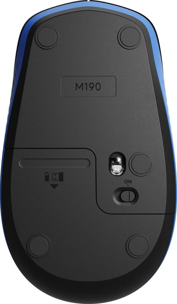 Logitech M190 hiiri RF Wireless Optical 1000 DPI Ambidextrous