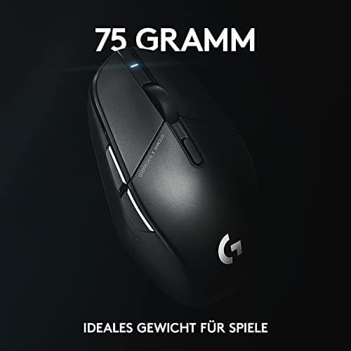 Logitech G G303 Shroud Edition - Mus - optisk - trådlös, trådbunden - USB, LIGHTSPEED - Logitech LIGHTSPEED-mottagare