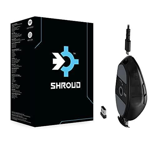 Logitech G G303 Shroud Edition - Mus - optisk - trådlös, trådbunden - USB, LIGHTSPEED - Logitech LIGHTSPEED-mottagare