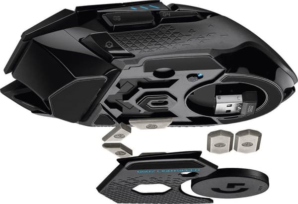 Logitech G502 LIGHTSPEED - Langaton pelihiiri 25K DPI - Musta