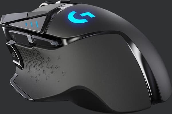 Logitech G G502 LIGHTSPEED mus Högerhänt RF trådlös 16000 DPI