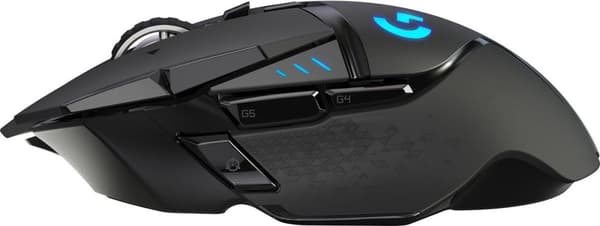 Logitech G G502 LIGHTSPEED mus Högerhänt RF trådlös 16000 DPI