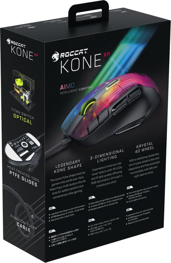 ROCCAT Kone XP - Spelmus - Svart