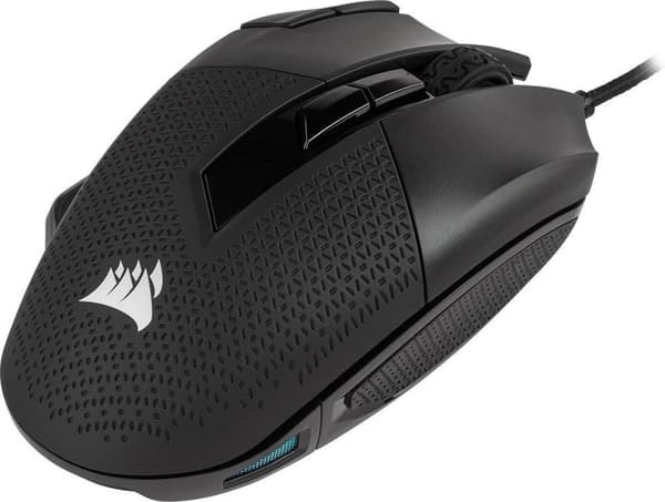 Corsair Nightsword - Spelmus - 18000 DPI - Svart