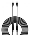 Miniatyrbillede 5 af 6: MANHATTAN USB 3.2 Gen 2 Active Type-C kabel USB-C han til USB-C han 5 m SuperSpeed+ USB 10 Gbit/s 60 W/3 A Guldbelagte kontakter Ideel til dockingstat