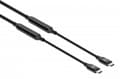Miniatyrbillede 2 af 6: MANHATTAN USB 3.2 Gen 2 Active Type-C kabel USB-C han til USB-C han 5 m SuperSpeed+ USB 10 Gbit/s 60 W/3 A Guldbelagte kontakter Ideel til dockingstat