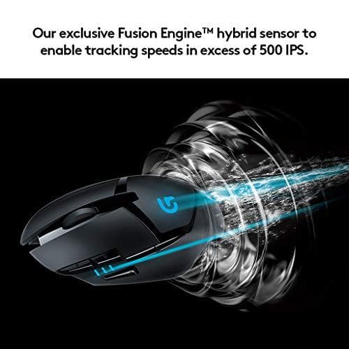 Logitech Hyperion Fury G402 - Hiiri - Oikeakätinen - 8 painiketta - langallinen - USB