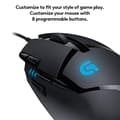 Pikkukuva 6 / 6: Logitech Hyperion Fury G402 - Hiiri - Oikeakätinen - 8 painiketta - langallinen - USB