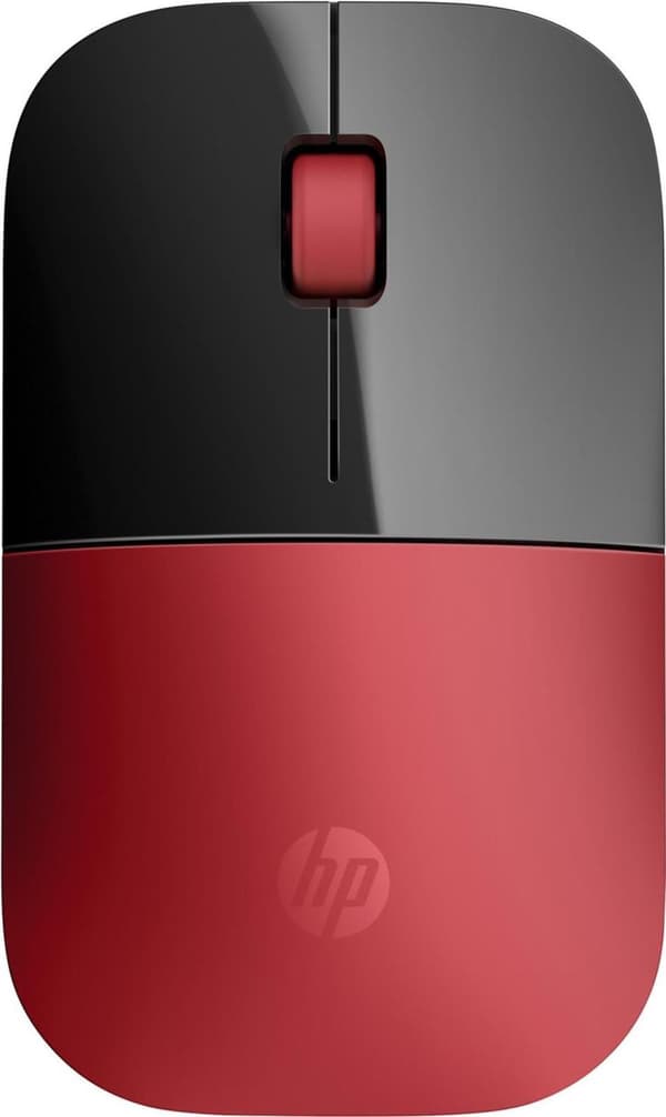 HP Z3700 trådlös mus (V0L82AA) Svart, Röd