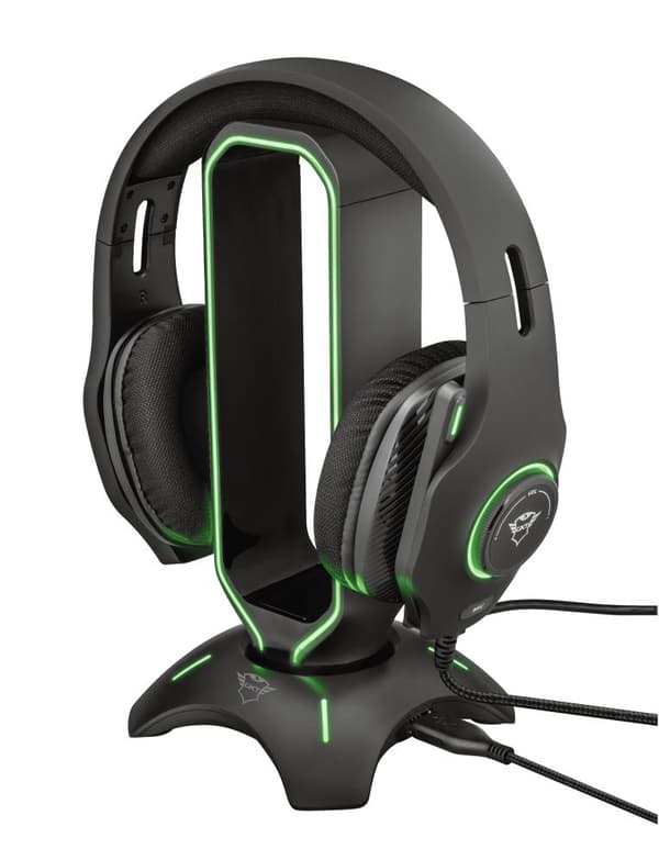 GXT 265 Cintar - Headsetställ - Hörlurshållare - med RGB-belysning - USB