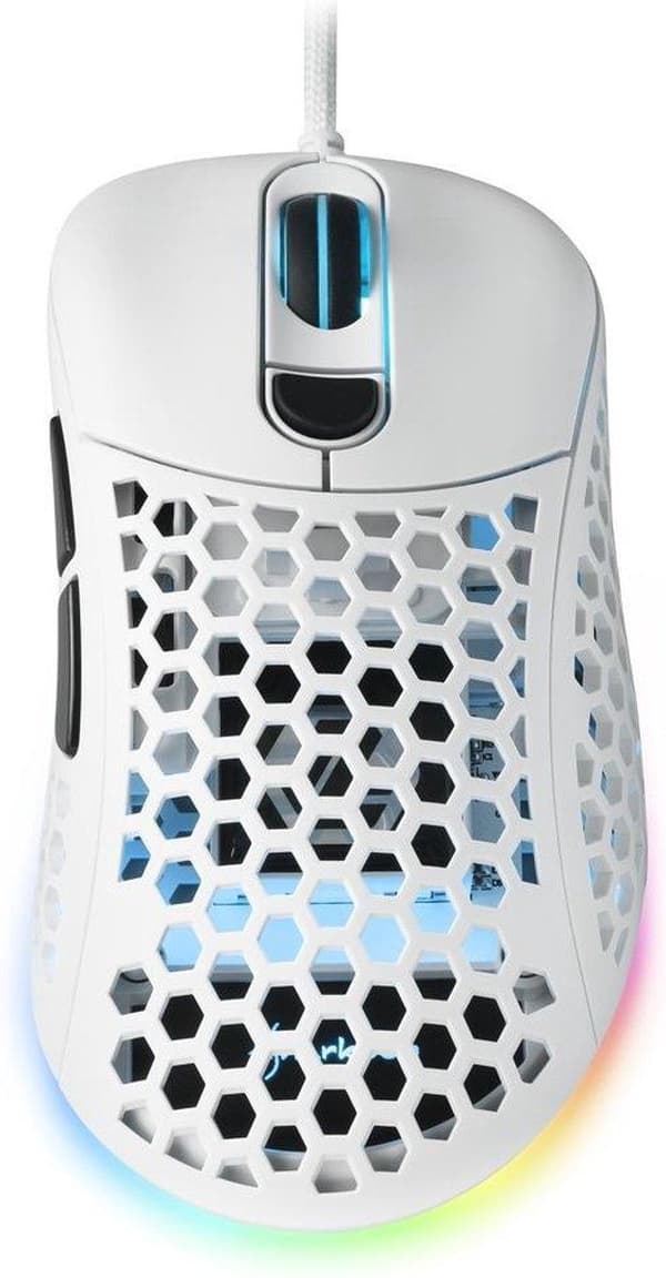 Sharkoon Light² 200 mus Ambidextrous USB Type-A optisk 16000 DPI Vit