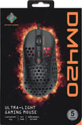 Miniatyrbillede 4 af 5: DELTACO GAMING GAM-106 Ultralet gaming mus - 6 knapper - 6400 DPI - Sort