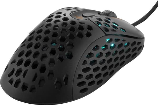 DELTACO GAMING GAM-106 Ultralet gaming mus - 6 knapper - 6400 DPI - Sort