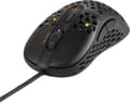 Miniatyrbillede 1 af 5: DELTACO GAMING GAM-106 Ultralet gaming mus - 6 knapper - 6400 DPI - Sort