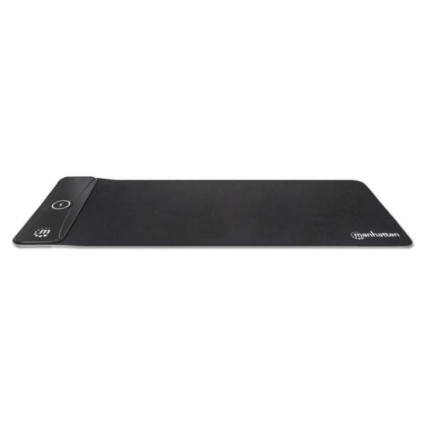 Manhattan XXL RGB LED gaming musemåtte med trådløs induktionsoplader 10 W
