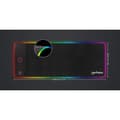 Miniatyrbillede 5 af 8: Manhattan XXL RGB LED gaming musemåtte med trådløs induktionsoplader 10 W