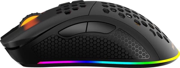 Deltaco Gaming DM220 Trådlös RGB Gaming Mus - 6400 DPI - Svart