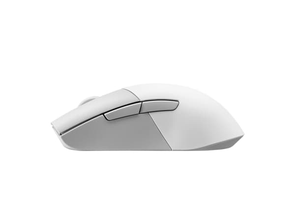 ASUS ROG Keris Wireless AimPoint, Oikeakätinen, Optinen, RF Wireless + Bluetooth + USB Type-C, 36000 DPI, Valkoinen