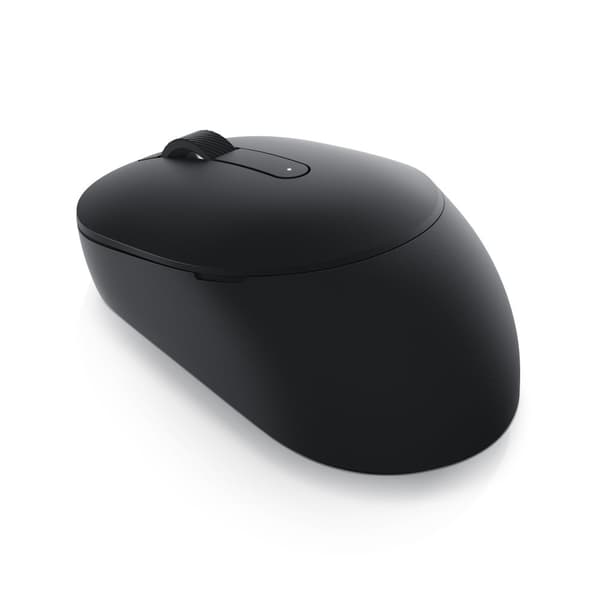 DELL trådlös mus - Bluetooth och RF - Optisk mus - vänster- och högerhänt - 1600 DPI - Svart