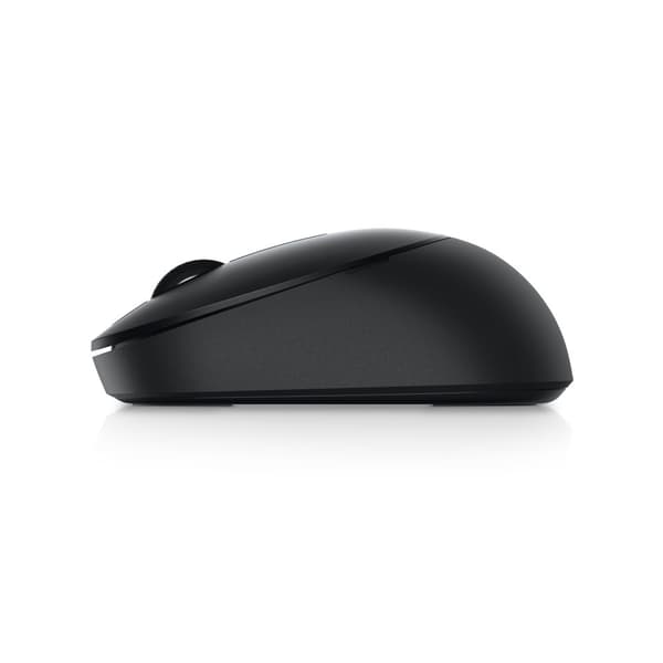 DELL trådlös mus - Bluetooth och RF - Optisk mus - vänster- och högerhänt - 1600 DPI - Svart