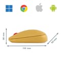 Pikkukuva 7 / 10: Leitz SureTrack langaton Bluetooth-tietokonehiiri - Bluetooth tai 2,4 GHz USB-A Dongle-liitäntä Windowsille, Androidille ja Applelle - Sisältää akun -