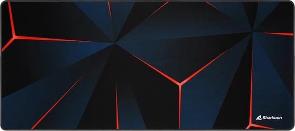 Sharkoon SKILLER SGP30 Game Mouse Pad Sort, Blå, Orange