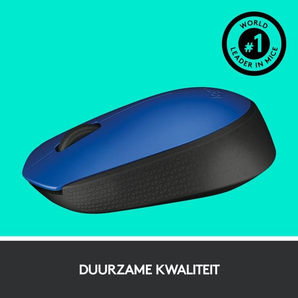 Logitech M171 - Trådlös mus - Blå