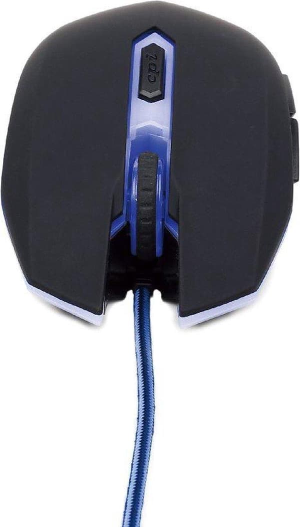 Gembird MUSG-001-B - Pelihiiri, musta/sininen