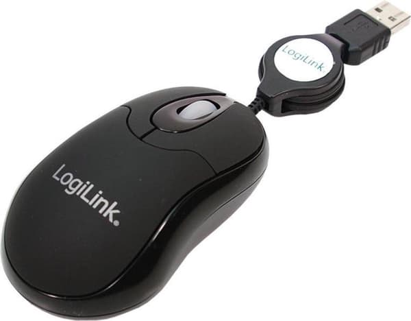 LogiLink ID0016 mus Svart