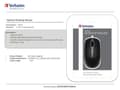 Miniatyrbild 4 av 5: Verbatim 49019 Mus USB Type-A Optisk 1000 DPI Ambidextrous