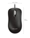 Miniatyrbild 4 av 4: Microsoft-mus: Compact Optical Mouse 500 f/Business