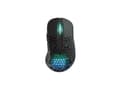 Miniatyrbild 3 av 5: Xtrfy M4 RGB - Mus - ergonomisk - optisk - trådlös - 2.4 GHz - trådlös USB-mottagare - svart