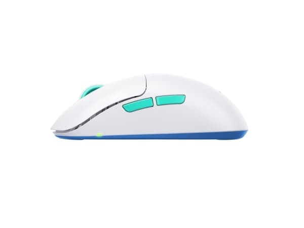 Xtrfy M8 - Mus - optisk - 5 knapper - trådløs - 2.4 GHz - USB trådløs mottaker - hvit