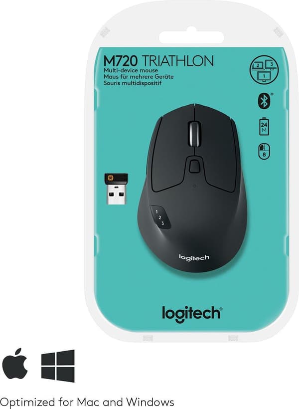 Logitech M720 Triathlon-mus
