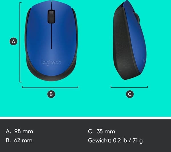 Langaton Logitech M171 -hiiri