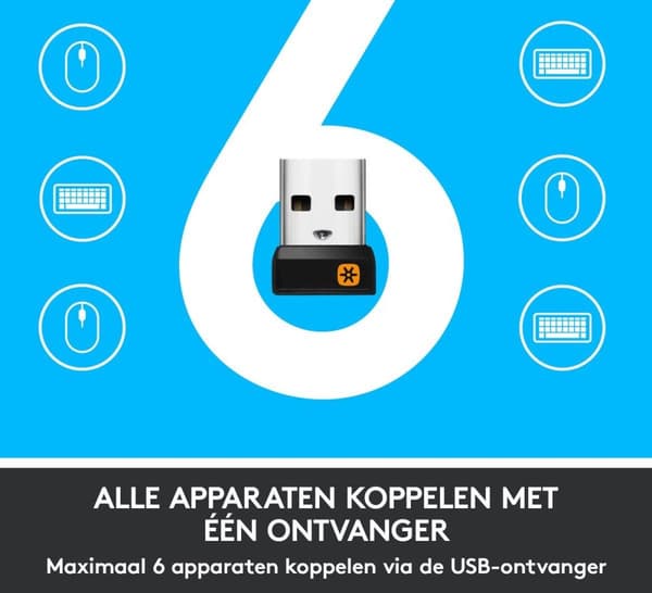 Langaton Logitech Marathon M705 -hiiri